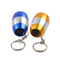 Mini Pocket Torch Keychain Light 6 White LED Egg Flashlight